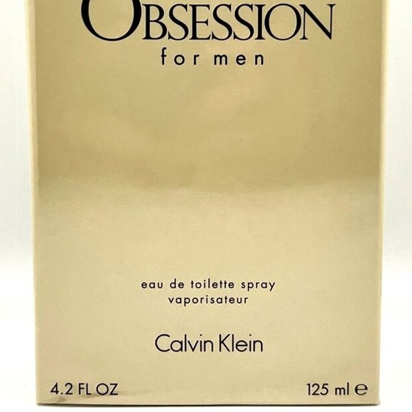 CK Obsession for Men by Calvin Klein Full size 4.2 FL oz.🆕SHIPS FAST 📦🏃🏻💨 - Picture 7 of 13